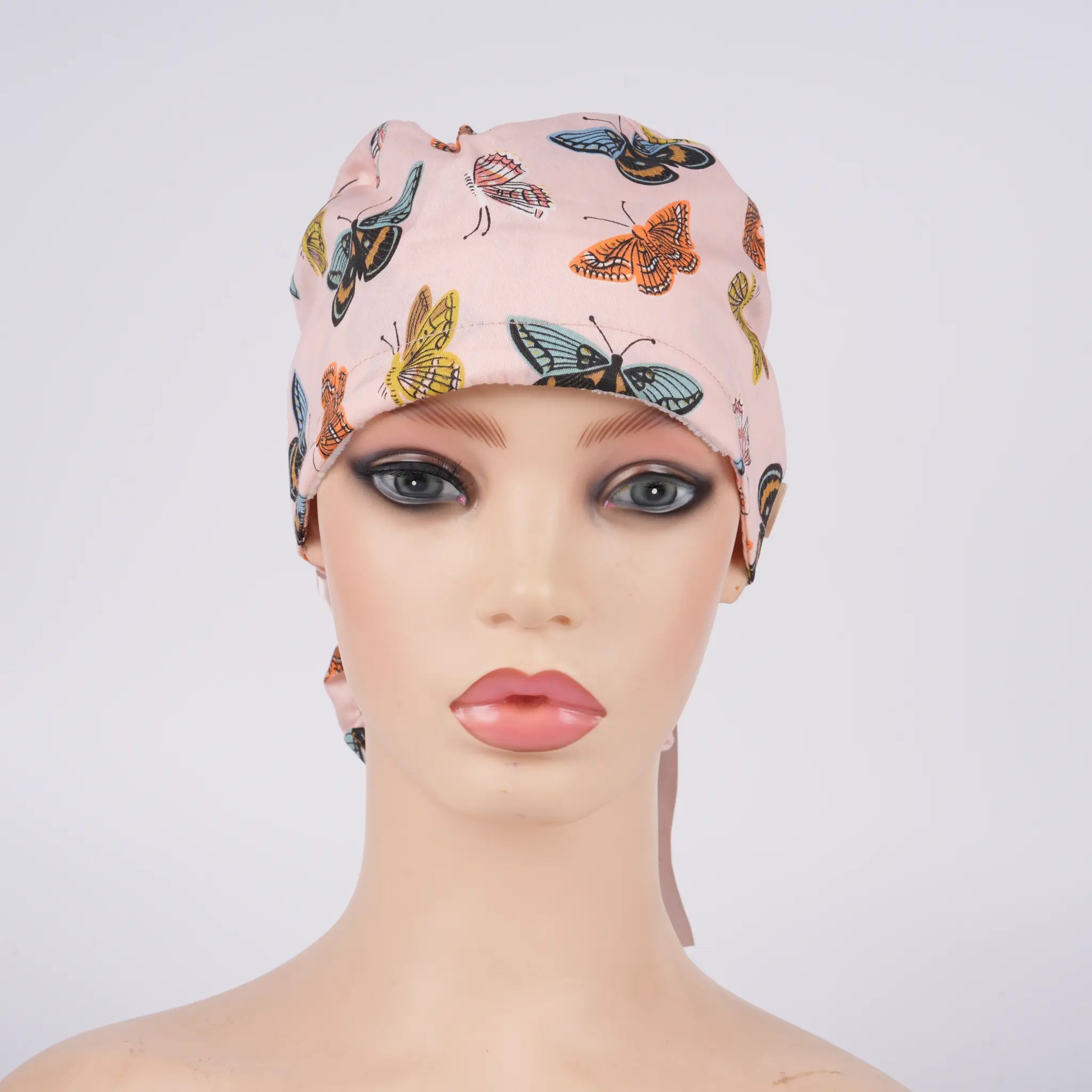 Butterfly Ponytail Scrub Cap