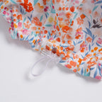 Pink Watercolor Floral Euro Scrub Cap