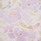 Lavender Iris Ponytail Scrub Cap