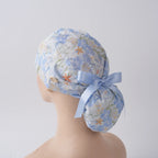 Sea Life Ponytail Scrub Cap