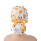 Pumpkin Ponytail Scrub Cap