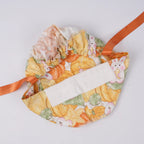 Pumpkin & Bunny Ponytail Scrub Cap