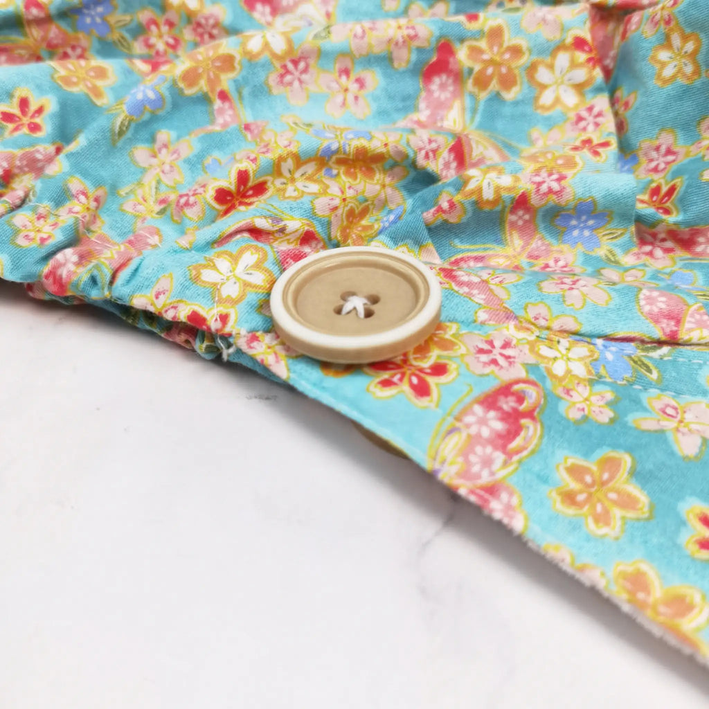 Gold Sakura Bouffant Scrub Cap