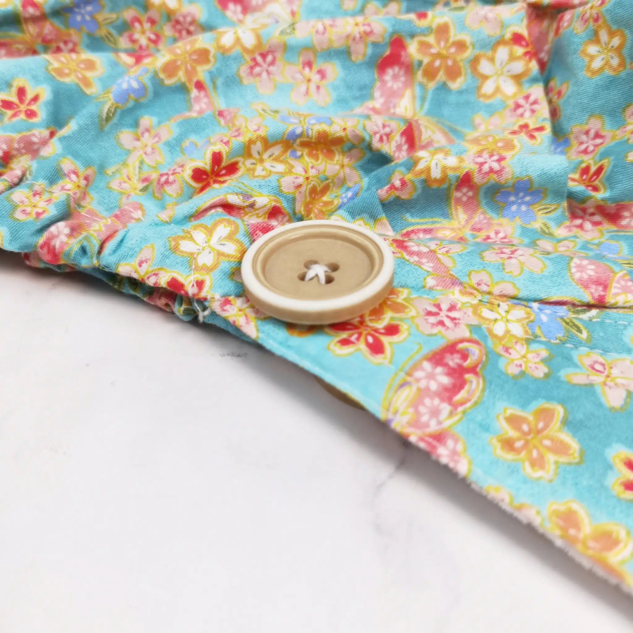 Gold Sakura Bouffant Scrub Cap