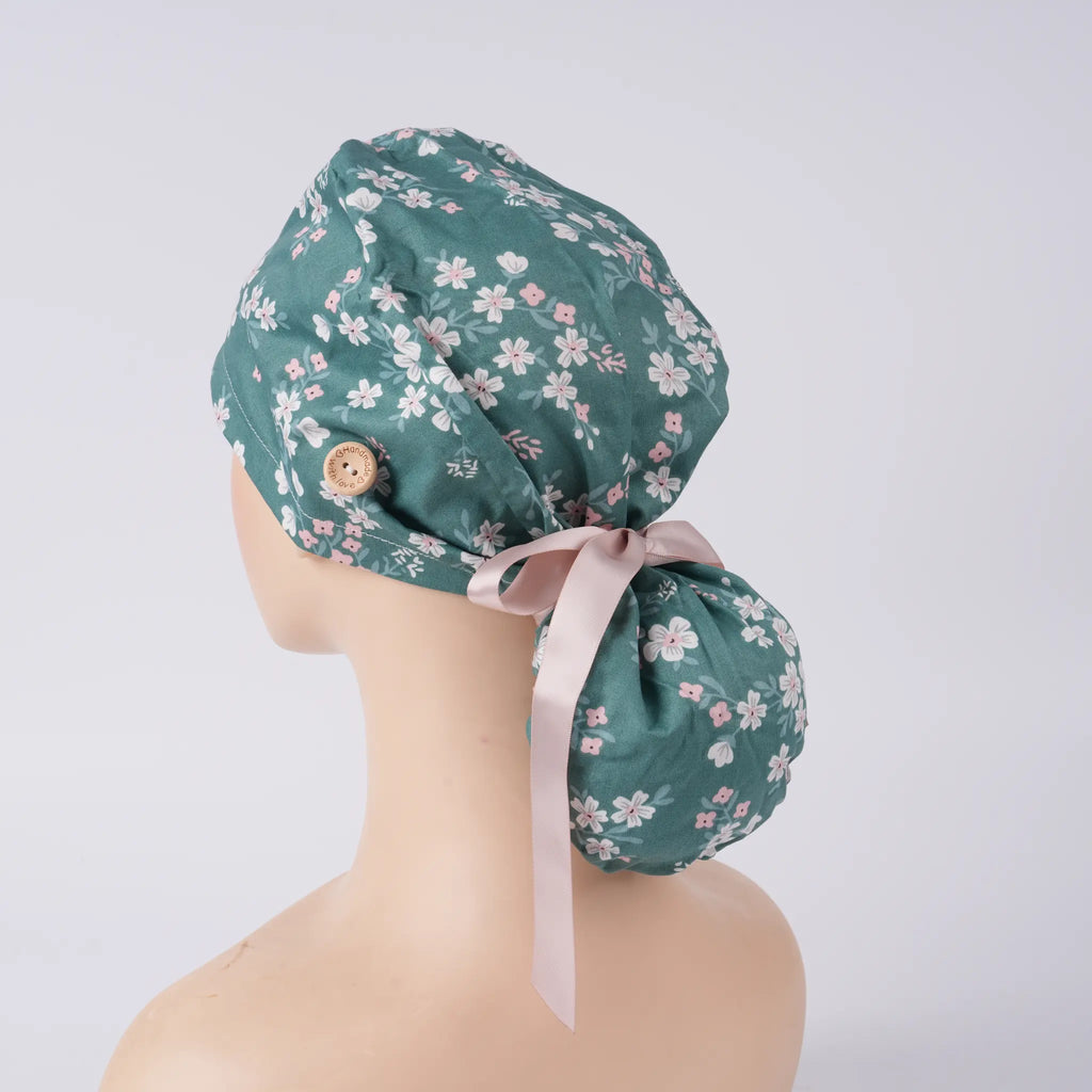 Sakrua Ponytail Scrub Cap