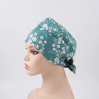 Sakura Tie Back Scrub Cap