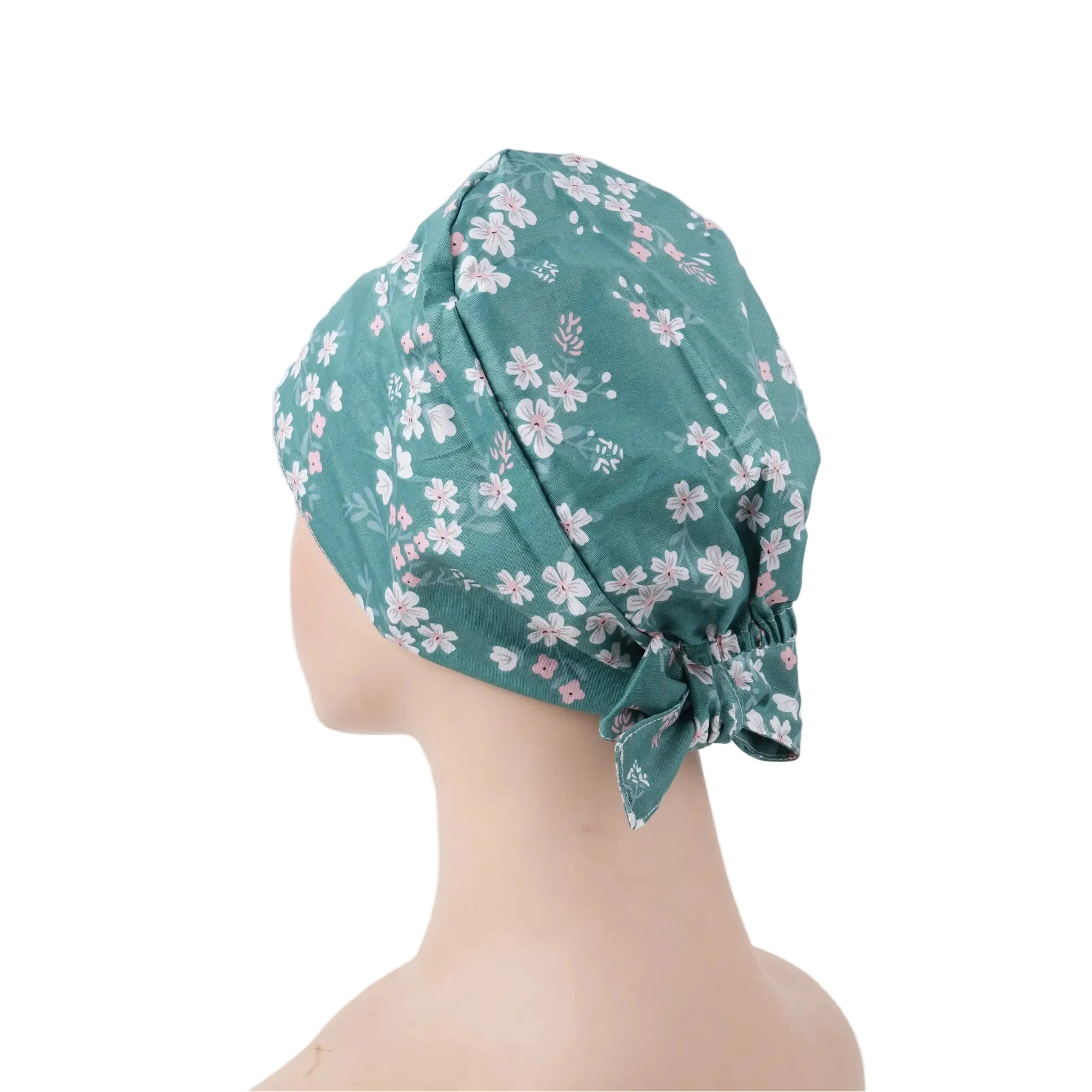 Sakura Tie Back Scrub Cap