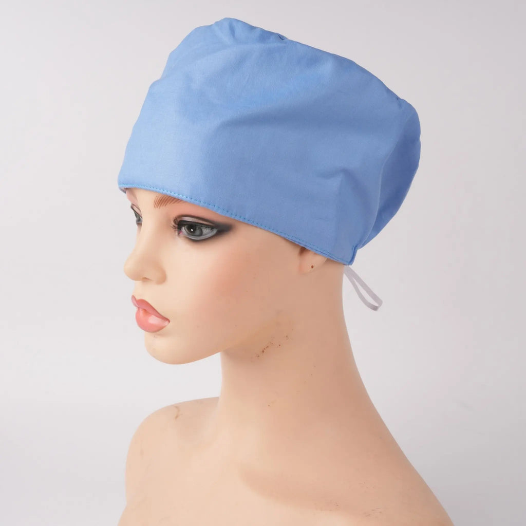 Sky Blue Euro Scrub Cap