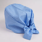 Sky Blue Tie Back Scrub Cap