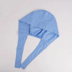 Sky Blue Tie Back Scrub Cap