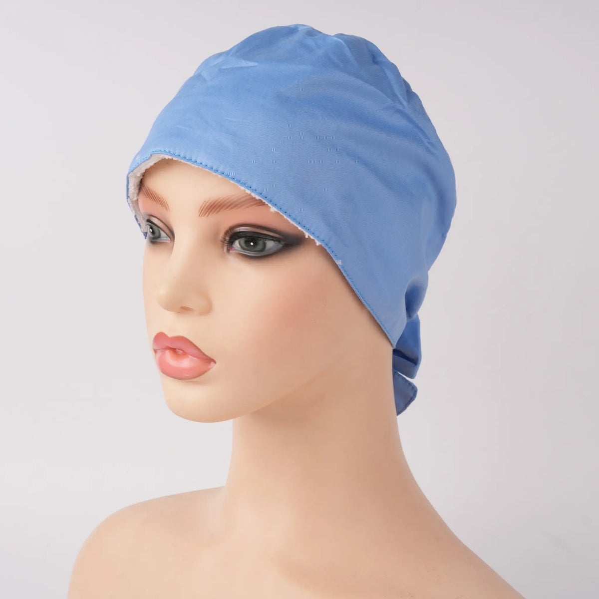 Sky Blue Tie Back Scrub Cap