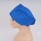 Solid Blue Euro Scrub Cap