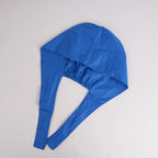 Solid Blue Tie Back Scrub Cap