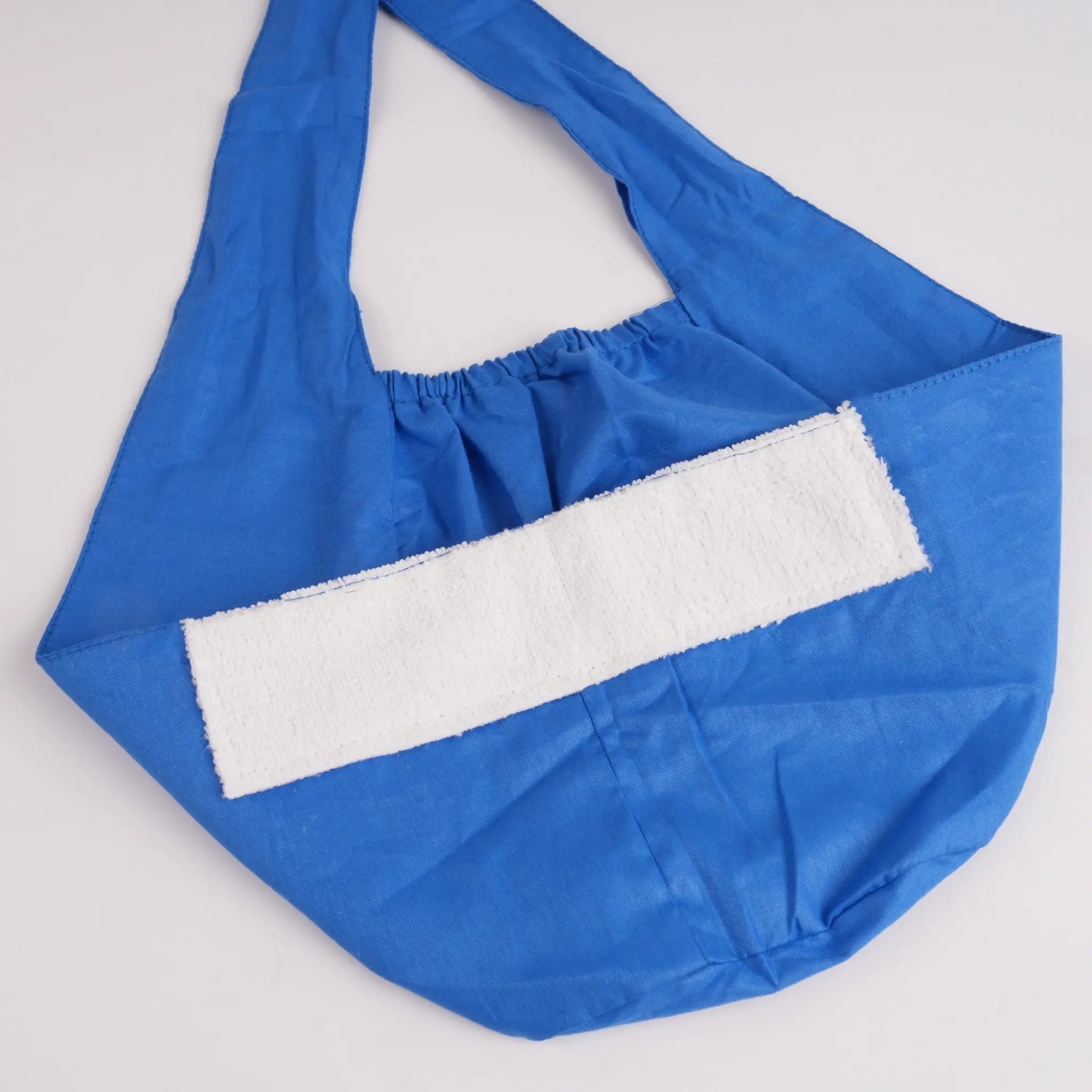 Solid Blue Tie Back Scrub Cap