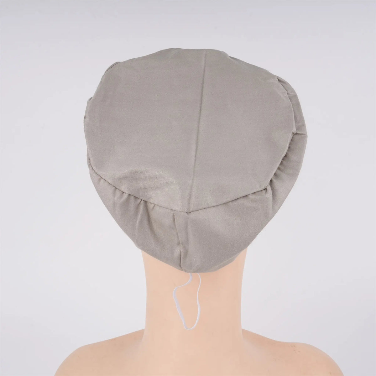 Solid Gray Euro Scrub Cap