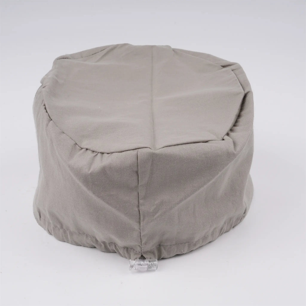 Solid Gray Euro Scrub Cap