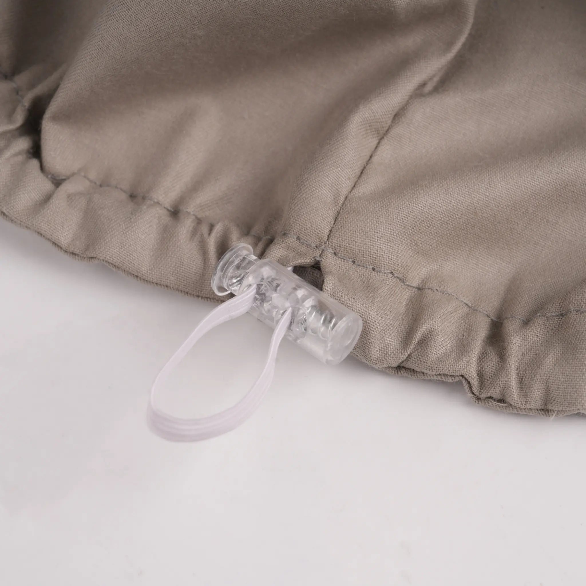 Solid Gray Euro Scrub Cap