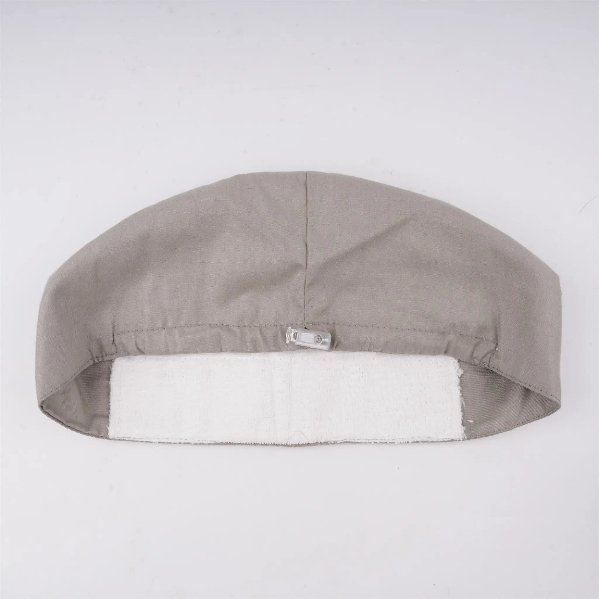 Solid Gray Euro Scrub Cap