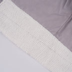 Close-up of the forehead sweatband, showing the texture and stitched seam.
