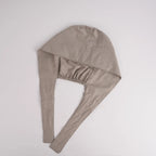 Solid Gray Tie Back Scrub Cap