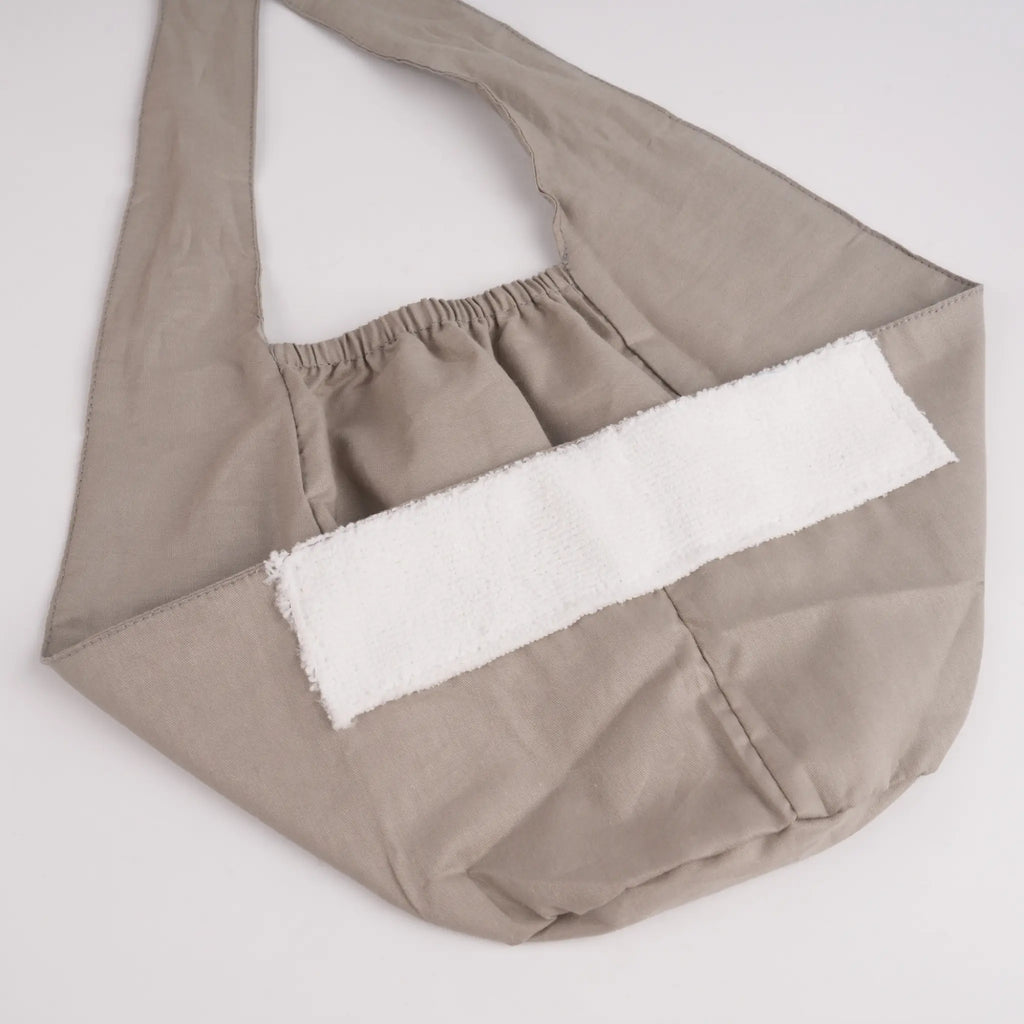 Solid Gray Tie Back Scrub Cap