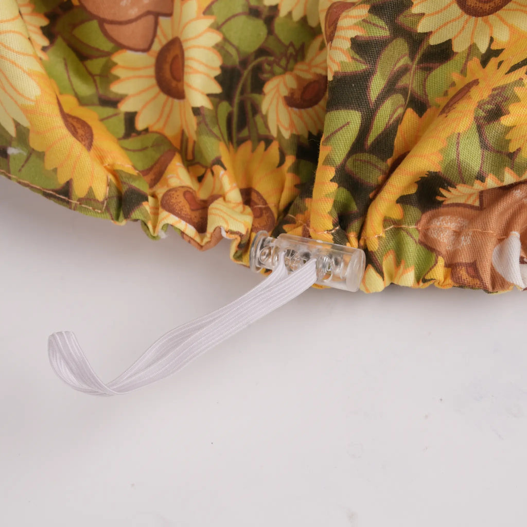Sunflower Euro Scrub Cap