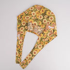Sunflower Tie Back Scrub Cap