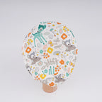 Sika Deer & Flowers Euro Scrub Cap