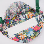 Colorful Florals Ponytail Scrub Cap