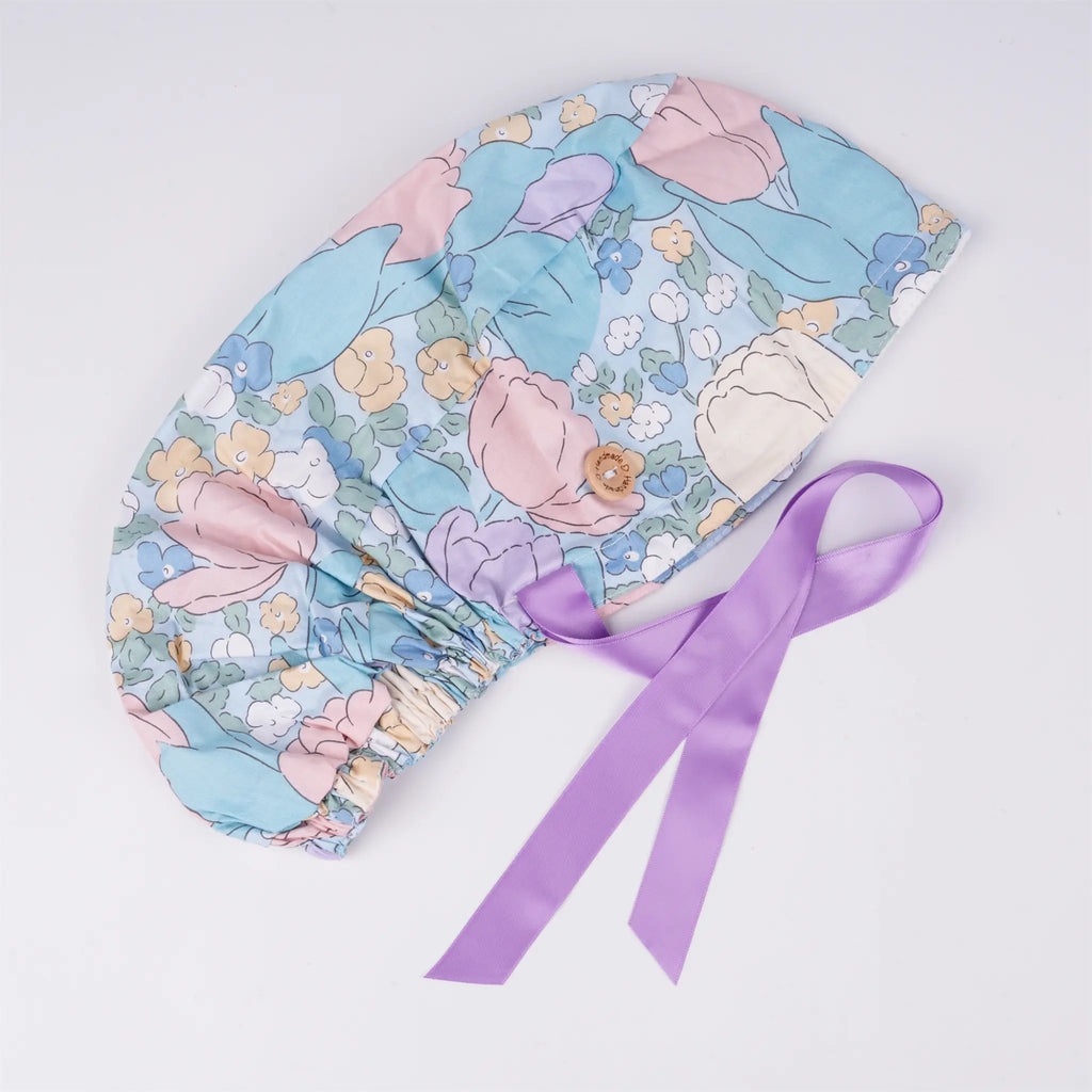 Tulip Ponytail Scrub Cap