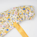 Watercolor Sunflower Ponytail Scrub Cap