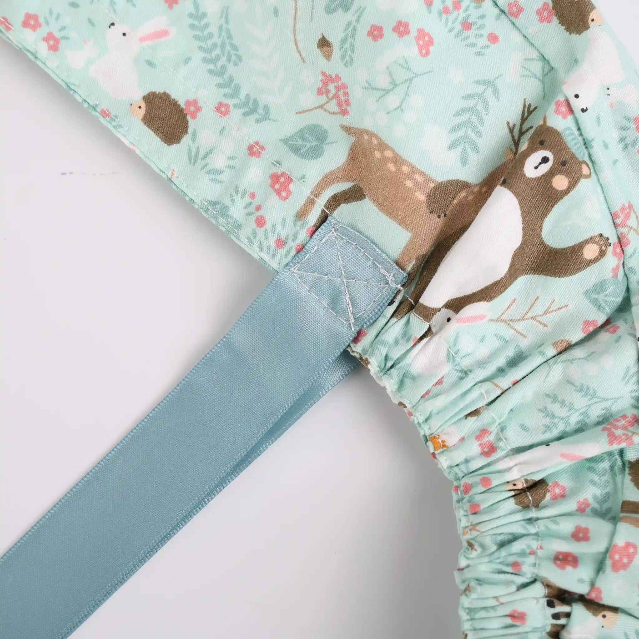 Woodland Animals Ponytail Scrub Cap