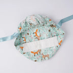 Woodland Animals Ponytail Scrub Cap